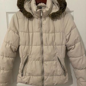 Women's H&M Short Hooded Puffer Jacket Size XS